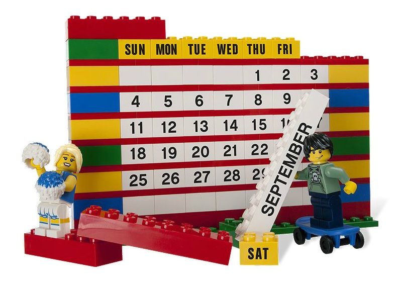 Building your calendar year in LEGO bricks Cool Mom Picks